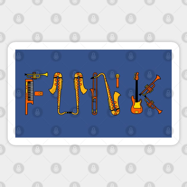 Funk Instruments Magnet by nickbeta